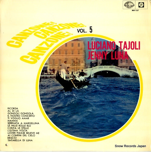TAJOLI, LUCIANO / JENNY LUNA canzone! canzone! canzone! vol.5 MH157