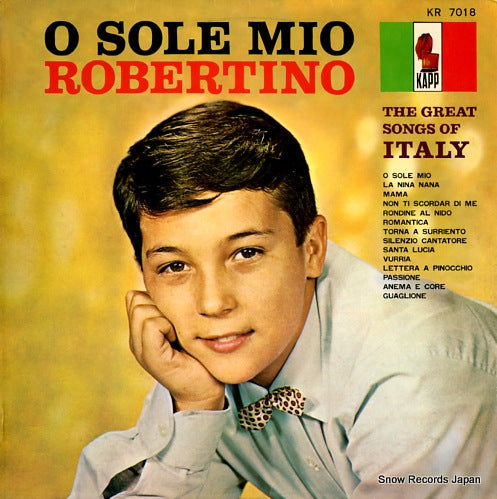 LORETTI, ROBERTINO o sole mio KR7018