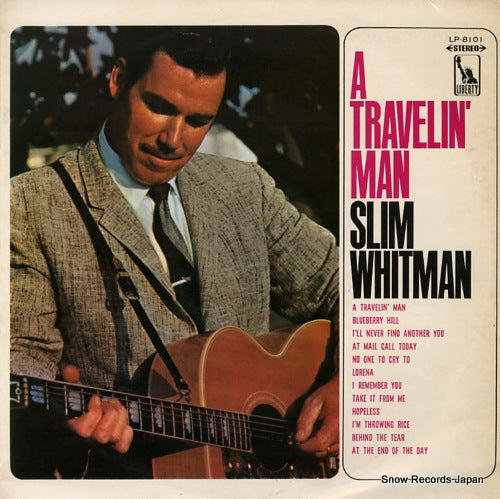 WHITMAN, SLIM a travelin' man LP-8101