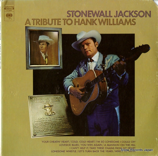 JACKSON, STONEWALL a tribute to hank williams CS9880