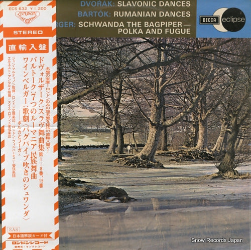 MARTINON, JEAN / ERNEST ANSERMET dvorak; slavonic dances ECS632