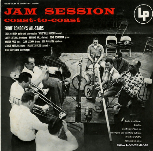 CONDON, EDDIE, AND HIS ALL STARS jam session coast-to-coast 20AP1485