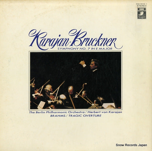 KARAJAN, HERBERT VON bruckner; symphony no.7 in e major EAA-80110