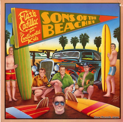FLASH CADILLAC AND THE CONTINENTAL KIDS sound of the beaches PS2003