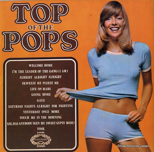 TOP OF THE POPPERS, THE top of the pops vol. 32 SHM830