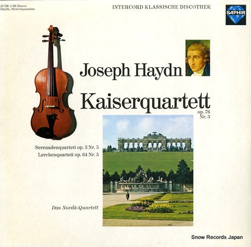 NOVAK QUARTETT haydn; streichquartette 25726-1