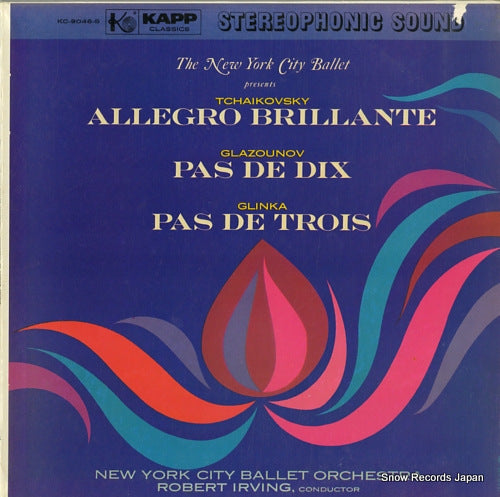 IRVING, ROBERT tchaikovsky; allegro brillante KC-9046-S