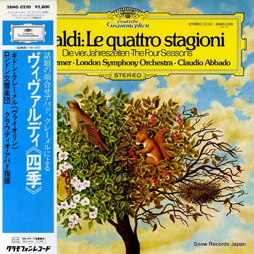 ABBADO, CLAUDIO vivaldi; le quattro stagioni 28MG0220