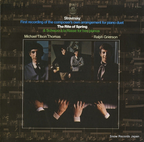 THOMAS, MICHAEL TILSON AND RALPH GRIERSON stravinsky; the rite of spring (piano duet) S-36024