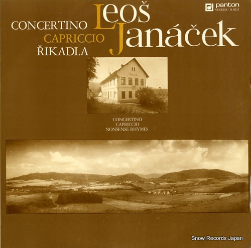 HANOUSEK, JIRI / KUHN, PAVEL janacek; concertino capriccio rikadla 110211