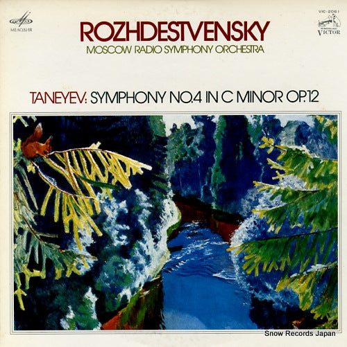 ROZHDESTVENSKY, GENNADY taneyev; symphony no.4 VIC-2061