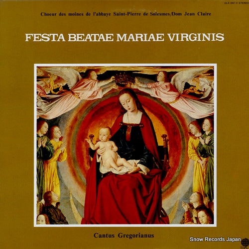 CLAIRE, DOM JEAN festa beatae mariae virginis ULX-3347-V