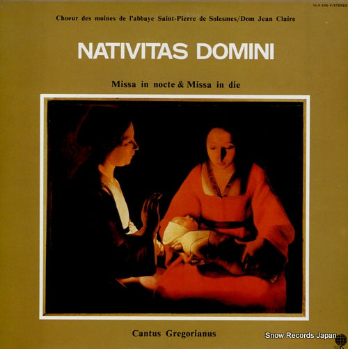 CLAIRE, DOM JEAN nativitas domini ULX-3346-V