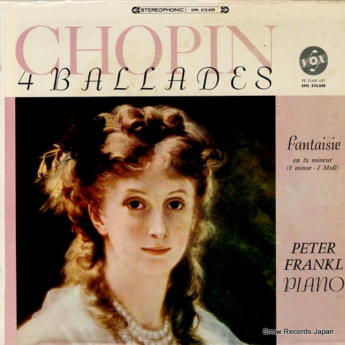 FRANKL, PETER chopin; 4 ballades STPL512.620