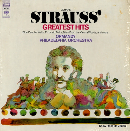 ORMANDY, EUGENE johann strauss' greatest hits MS7502