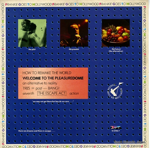 FRANKIE GOES TO HOLLYWOOD welcome to the pleasuredome 12ZTAS7