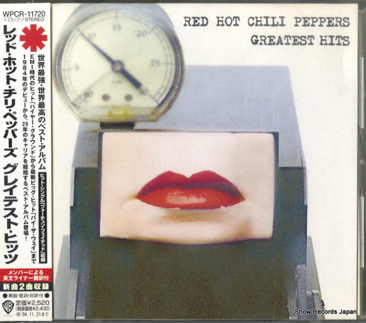 RED HOT CHILI PEPPERS greatest hits WPCR-11720
