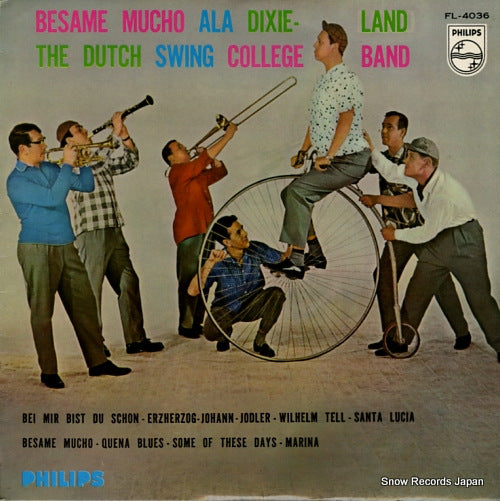 DUTCH SWING COLLEGE BAND, THE besame mucho ala dixieland FL-4036