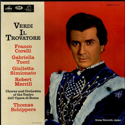 SCHIPPERS, THOMAS verdi; il trovatore SAN151