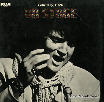 PRESLEY, ELVIS on stage february 1970 SX-58