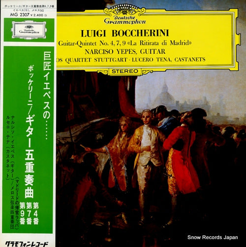 YEPES, NARCISO boccherini; guitar-quintet no.4,7,9 "la ritirata di madrid" MG2307