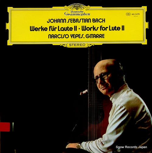 YEPES, NARCISO bach; works for lute 2 MG2478