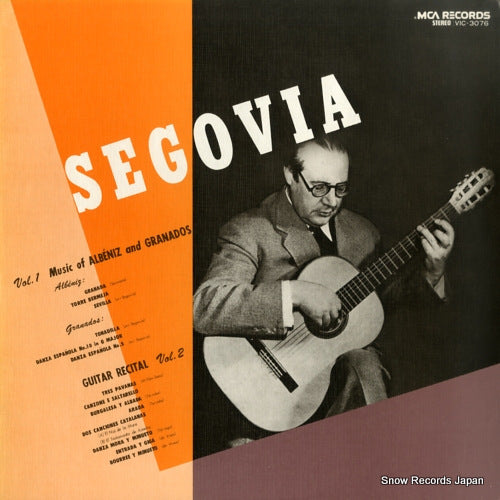 SEGOVIA, ANDRES guitar recital VIC-3076