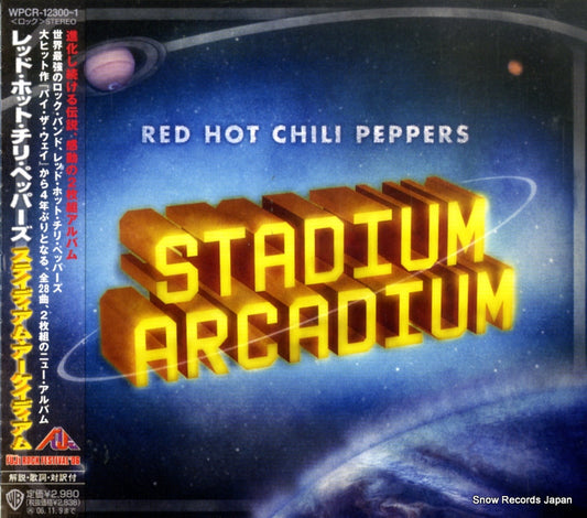 RED HOT CHILI PEPPERS stadium arcadium WPCR-12300
