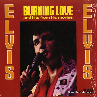 PRESLEY, ELVIS burning love CAS-2595