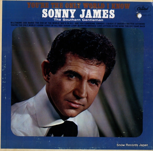 JAMES, SONNY you're the only world i know sonny james T-2209