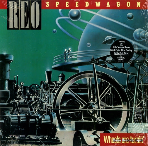 REO SPEEDWAGON wheels are turnin' QE39593