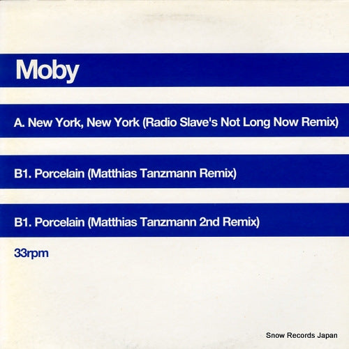 MOBY new york, new york / porcelain (remix) XXL12MUTE371
