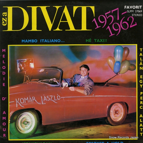 LASZLO, KOMAR ez a divat 1957-1962 SLPM37069