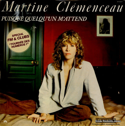 CLEMENCEAU, MARTINE puisque quelou'un m'attend 811824-1