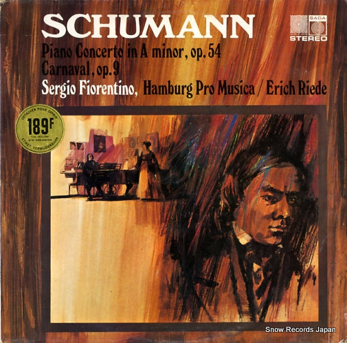FIORENTINO, SERGIO schumann; piano concerto in a minor op.54/carnaval op.9 SAGA5380