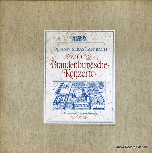 RICHTER, KARL bach; 6 brandenburgische konzerte 198438