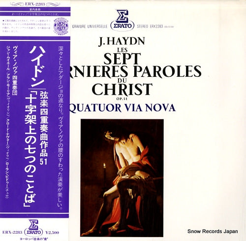 QUATUOR VIA NOVA j.haydn; les sept dermoeres paroles du christ, op.51 ERX-2283