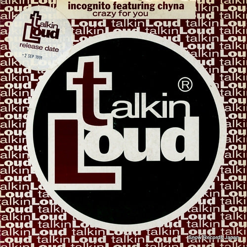 INCOGNITO crazy for you TLKDJ19