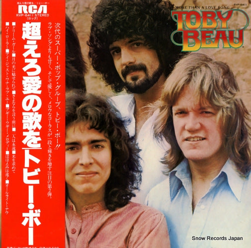 TOBY BEAU more than a love song RVP-6411