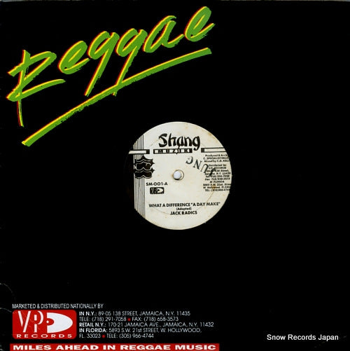 RADICS, JACK what a difference "a day make" SM-001
