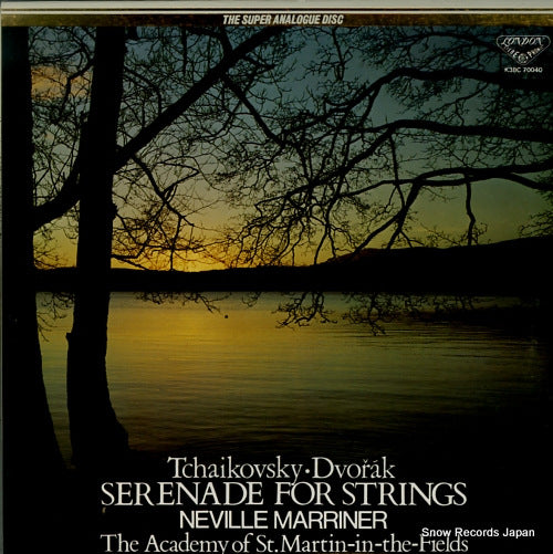 MARRINER, NEVILLE tchaikovsky / dvorak; serenade for strings K38C-70040