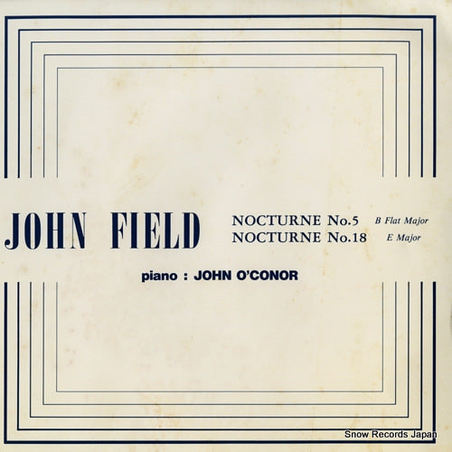 O'CONOR, JOHN john field; nocturne no.5 b flat major STV-1001