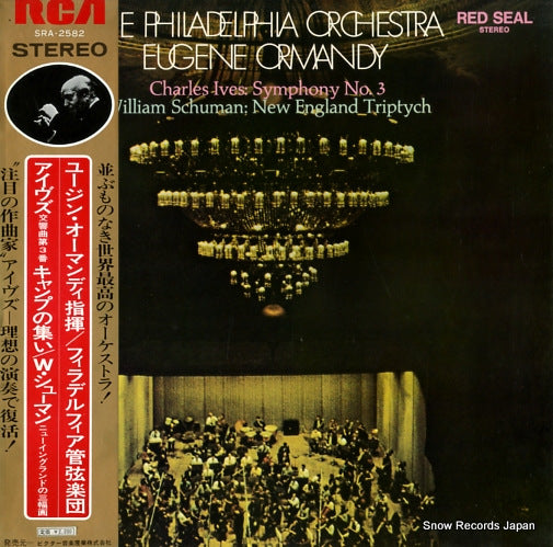 ORMANDY, EUGENE ives; symphony no.3 "the camp meeting" SRA-2582