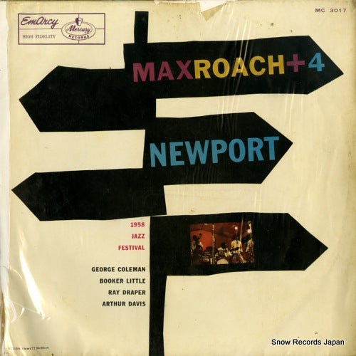 ROACH, MAX max roach plus four at new port MC3017