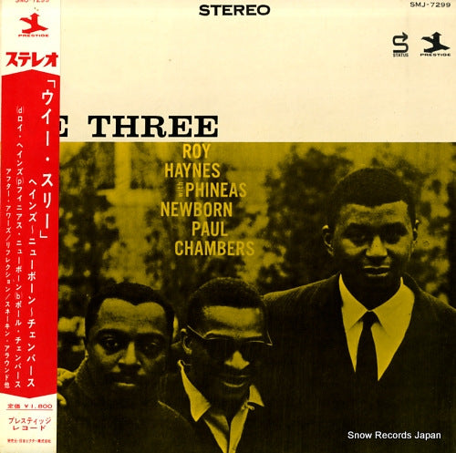 HAYNES, ROY, WITH PHINEAS NEWBORN / PAUL CHAMBERS we three SMJ-7299