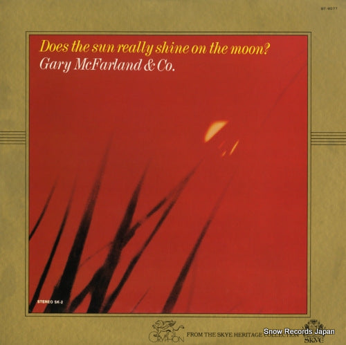 MCFARLAND, GARY does the sun really shine on the moon? BT-8077
