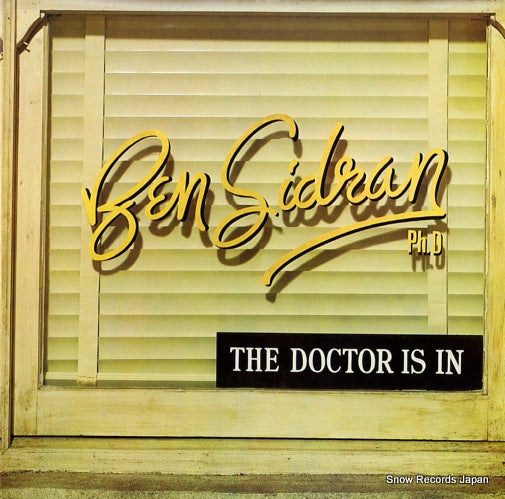 SIDRAN, BEN the doctor is in 15RS-19