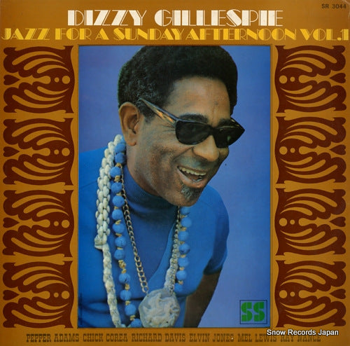 GILLESPIE, DIZZY jazz for a sunday afternoon vol.1 SR3044