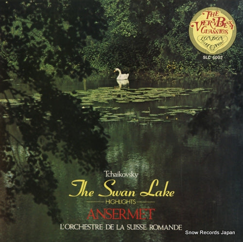 ANSERMET, ERNEST tchaikovsky; the swan lake -highlights- SLC6002