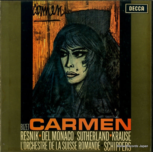 SCHIPPERS, THOMAS bizet; carmen SET256